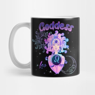 Zodiac Leo Goddess Queen Horoscope Mug